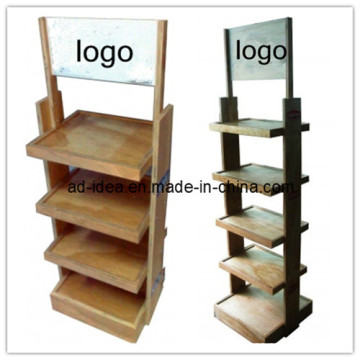 (MDF-010) Soportes de exhibición de madera del MDF, soporte de la exposición, soporte publicitario